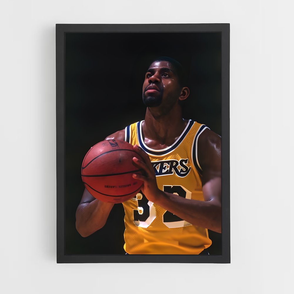 Poster Show Time Magic – affiche Basketball (vue 2)